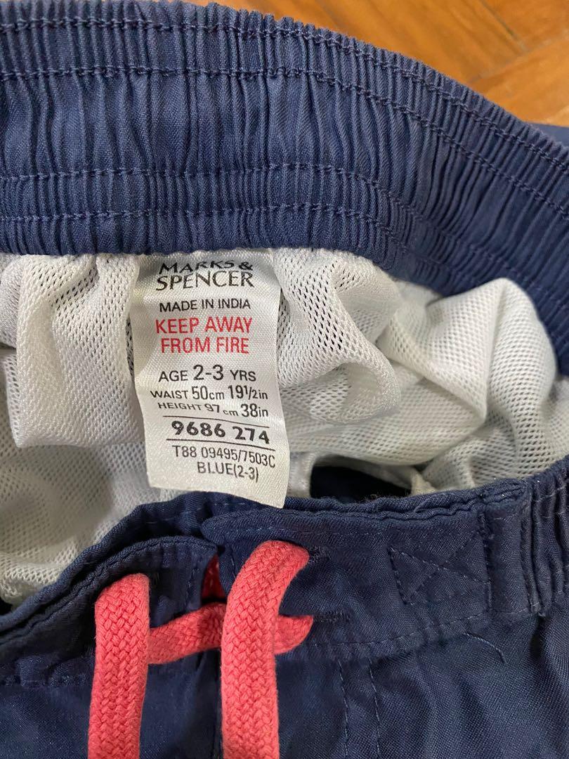 Swim shorts ( marks and spencer) boys age 23 years old, Babies