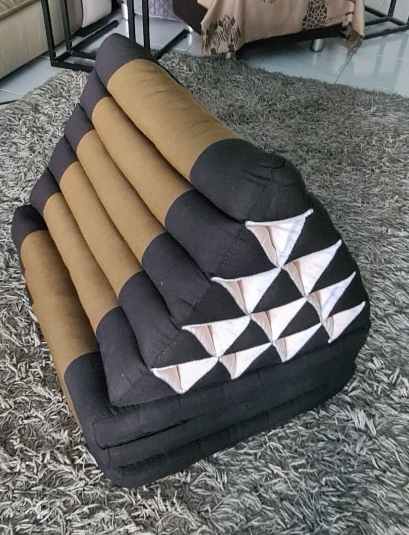 Thai cushion floor seat 3 fold Furniture Home Living Furniture