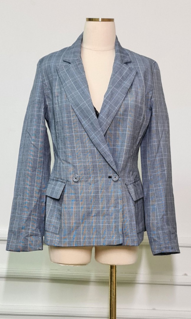 blazer checkered
