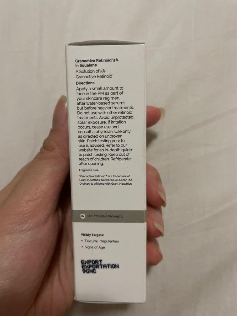 The Ordinary Granactive Retinoids 5 in Squalanr, Beauty & Personal