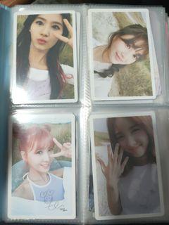 Twice photocards