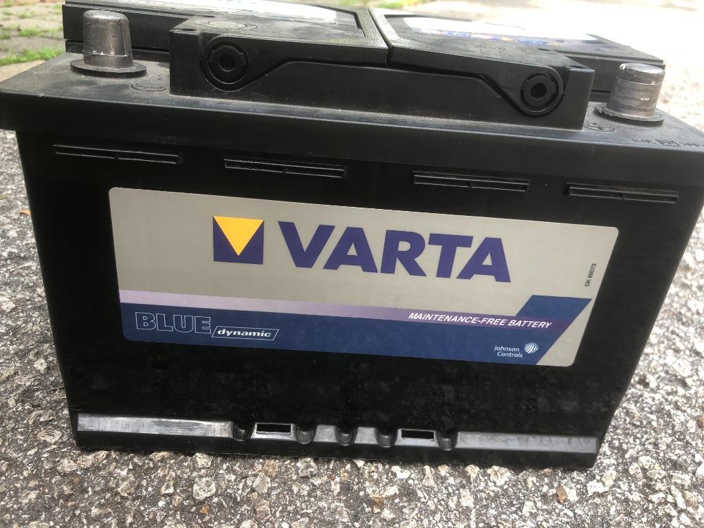 Varta Car Battery Used Auto Accessories On Carousell