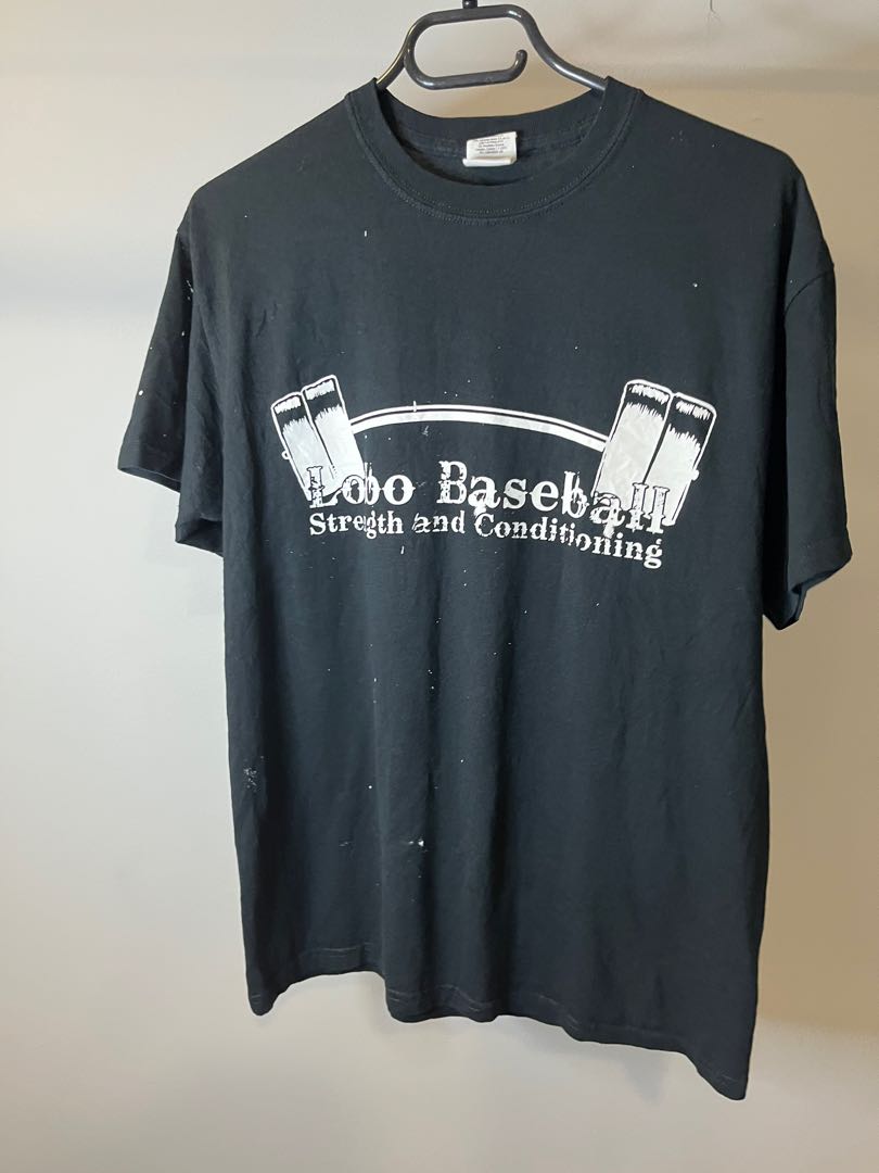 Vintage Baseball T-Shirt, Men's Fashion 