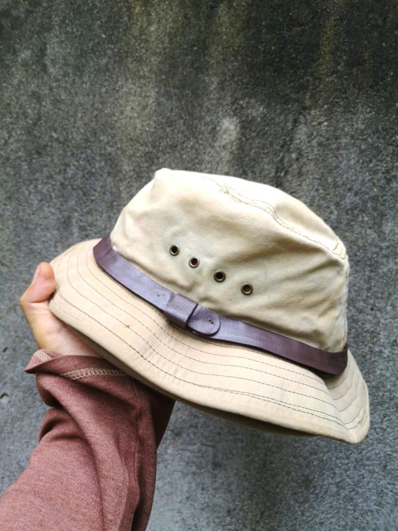 Vtg FILSON Rugged Bucket Hat Tin Packer 
