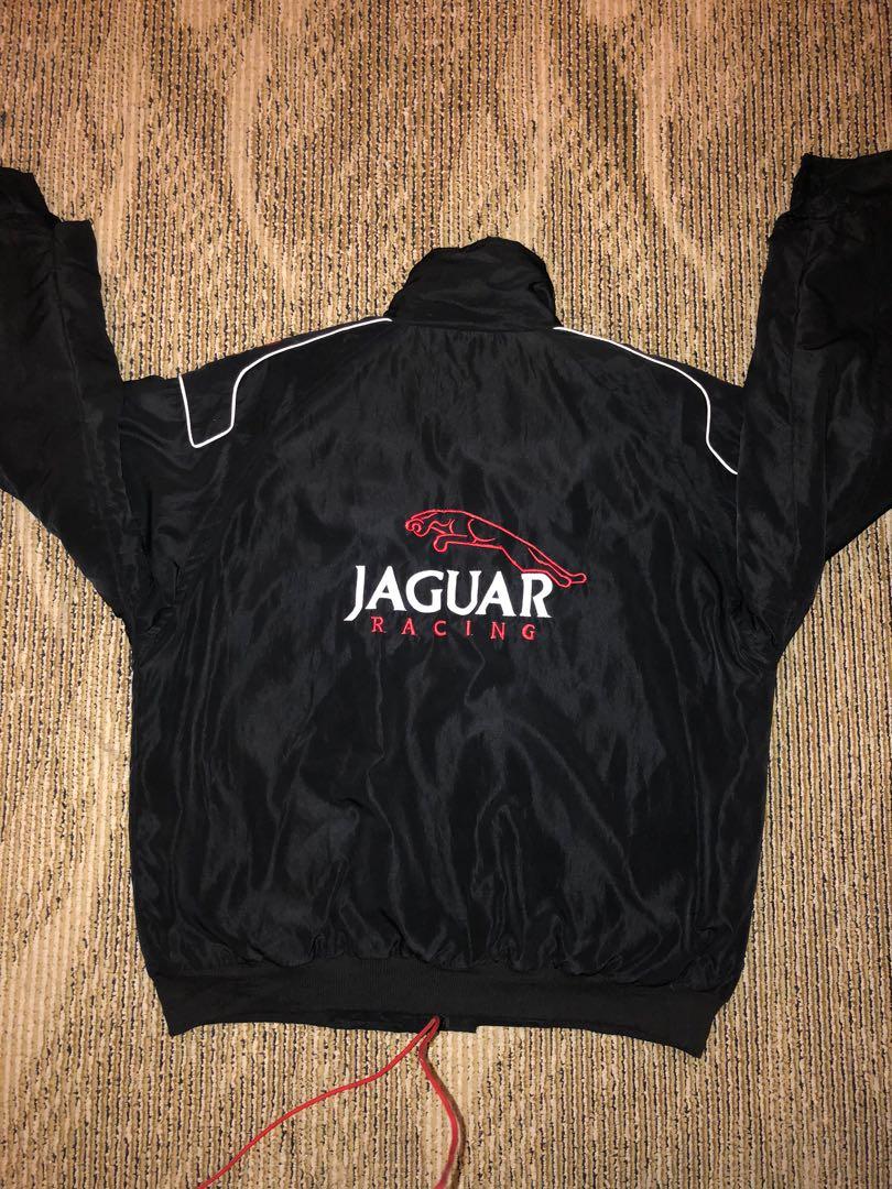 Vintage Jaguar Racing Satin jacket, Men's Fashion, Coats, Jackets and