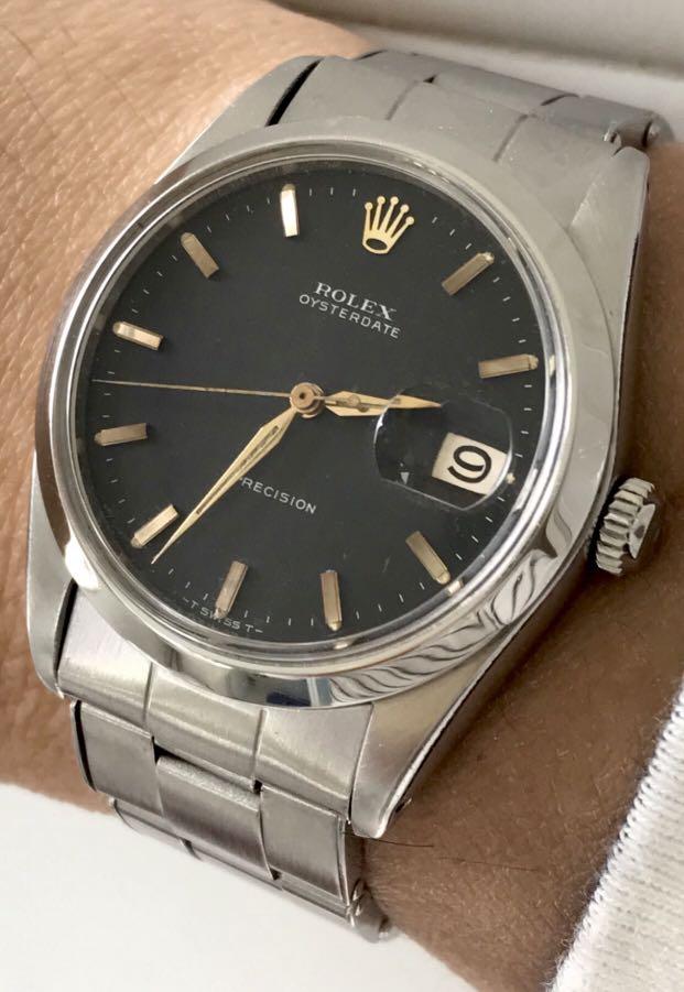 Vintage Rolex 6694 OysterDate, 名牌, 手 