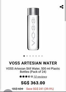 Louis Vuitton for VOSS  Voss water bottle, Voss water, Water
