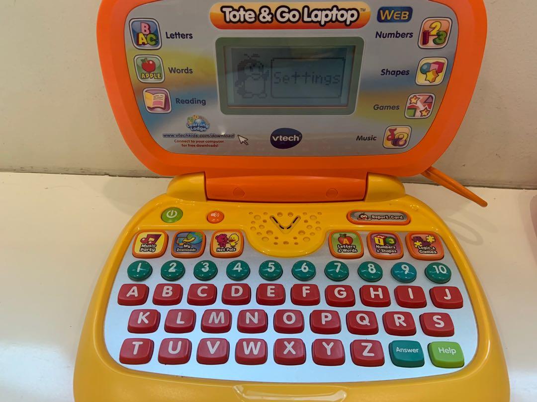Vtech Tote and Go Laptop with Web Connect, Orange Product