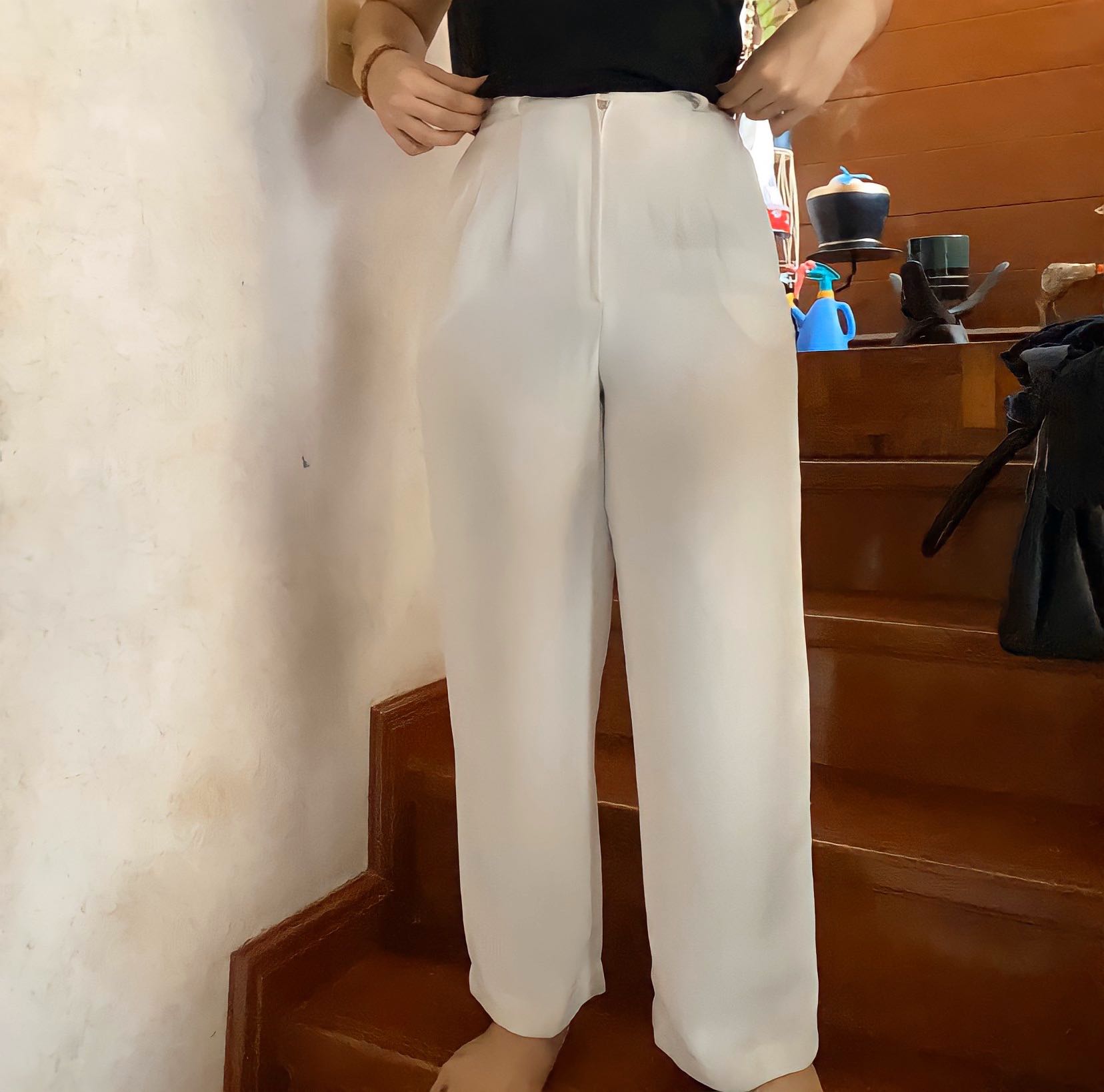 Flowy trouser clearance