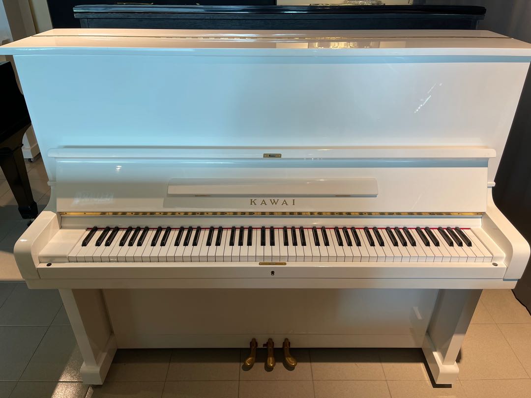 Kawai online white piano
