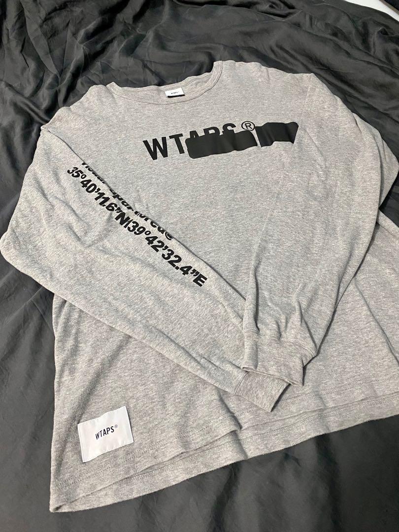 Wtaps 19AW side effect design LS tee, 男裝, 上身及套裝, T-shirt