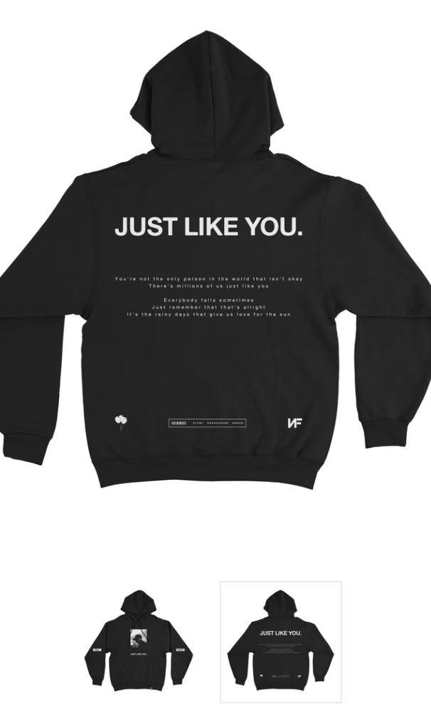 White best sale nf hoodie