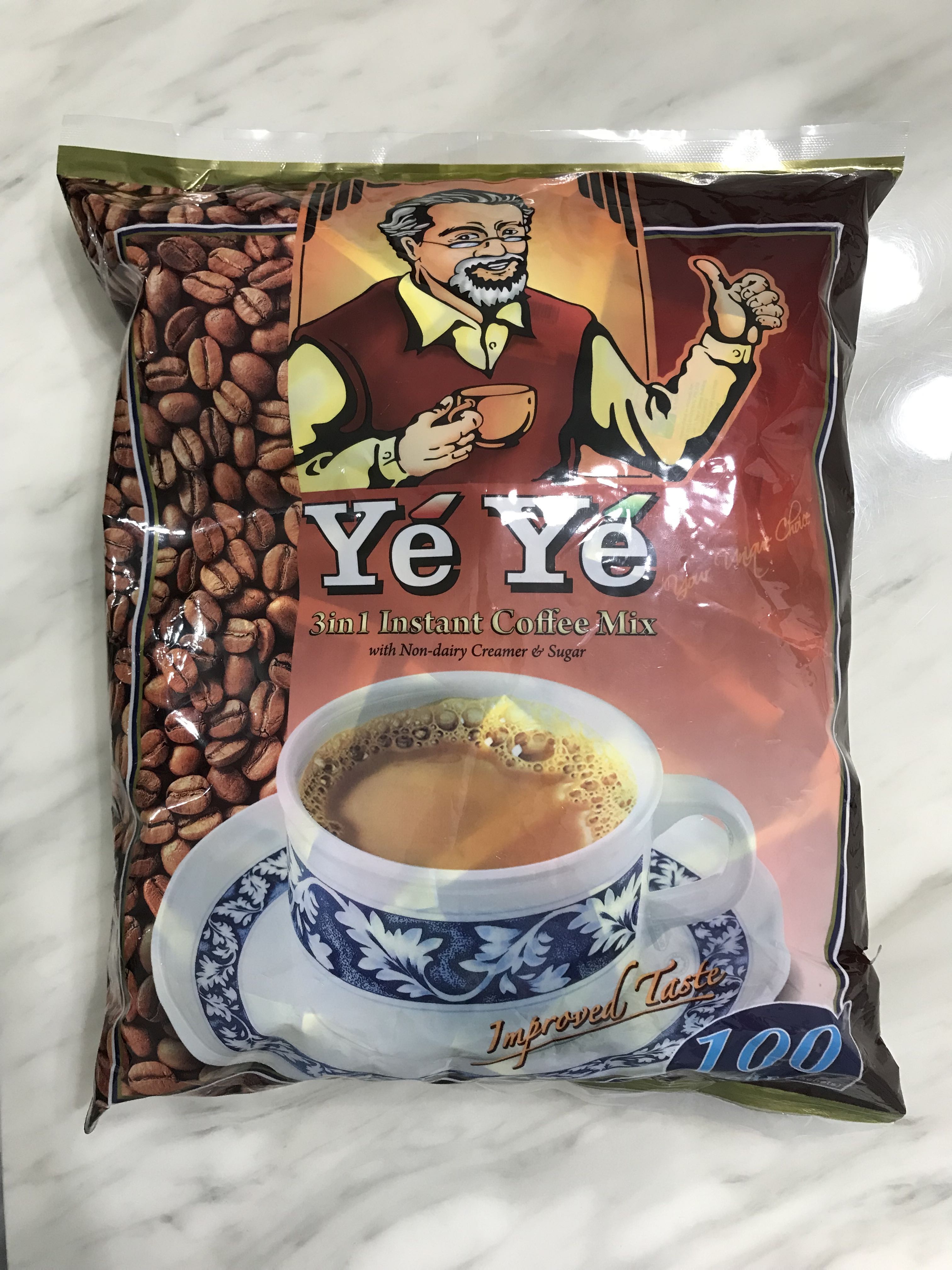 YeYe 3in1 Instant Coffee Mix, Food & Drinks, Beverages on Carousell