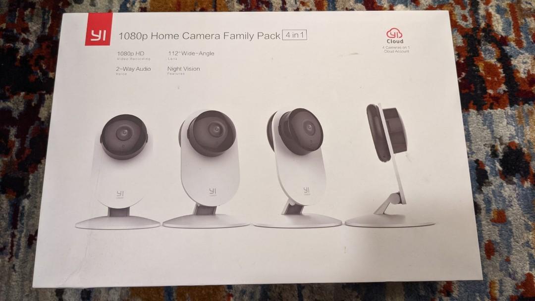 Yi 1080p home camera family pack 4 in 1 clearance