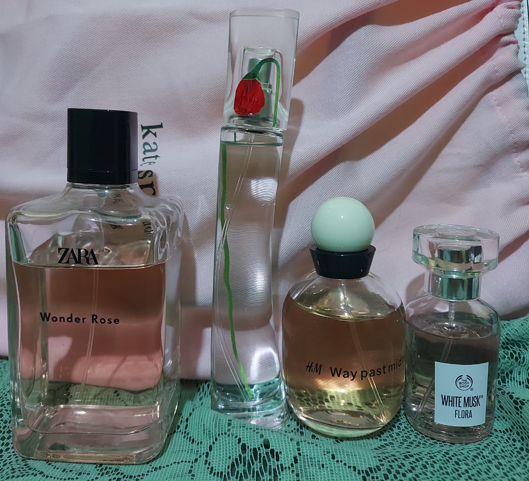 Kenzo top perfume zara