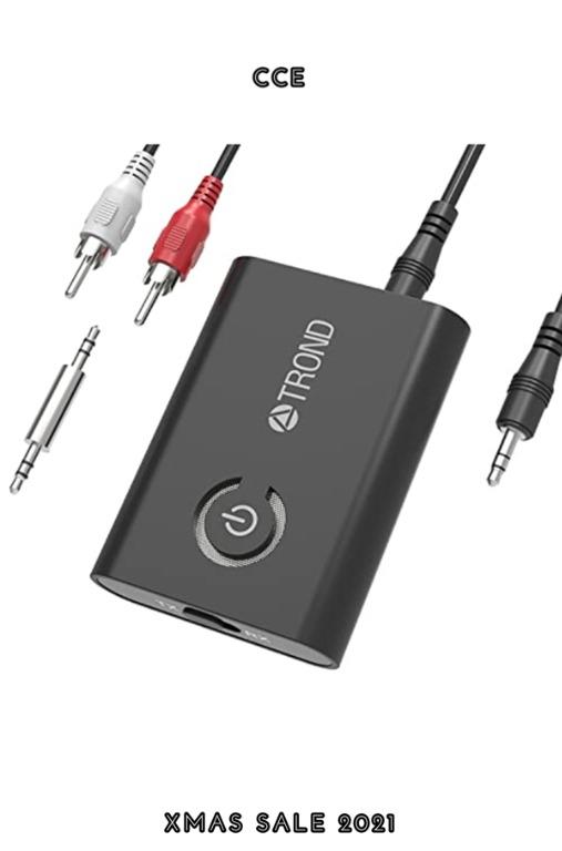 80OFF TROND Bluetooth Transmitter Receiver, 5.0 Bluetooth Adapter with
