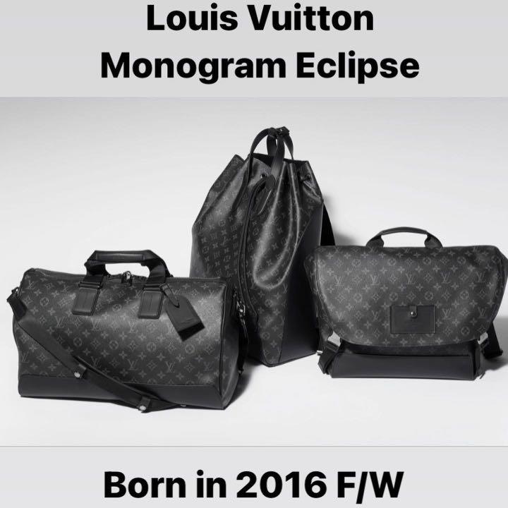 Louis Vuitton Explorer Backpack Monogram Eclipse Canvas Black 133336290