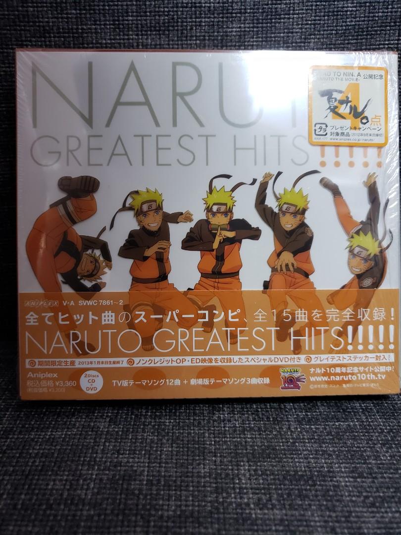 火影naruto Greatest Hits Cd Dvd 日版 興趣及遊戲 音樂樂器 配件 音樂與媒體 Cd 及dvd Carousell
