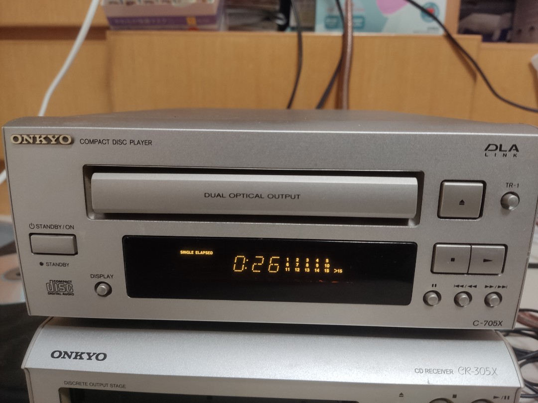 安橋ONKYO C-705X CD 座, 音響器材, Soundbar、揚聲器、藍牙喇叭、耳擴