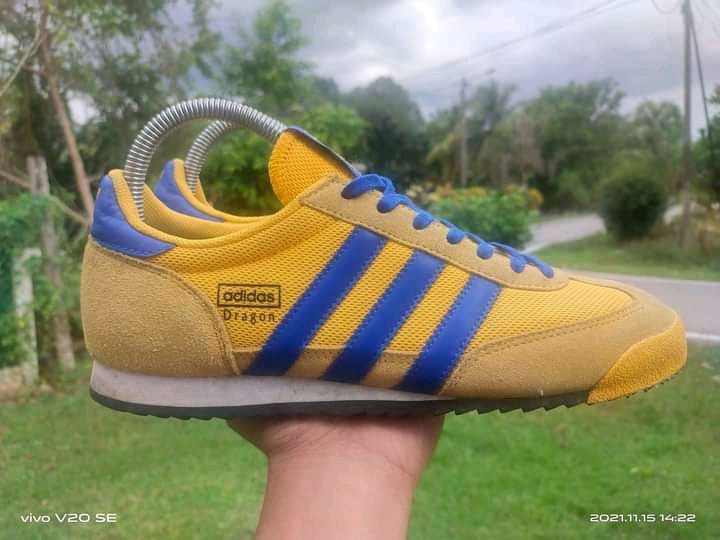 adidas dragon yellow