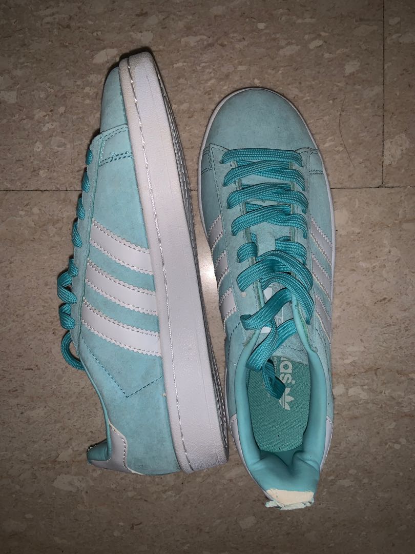 womens turquoise adidas trainers