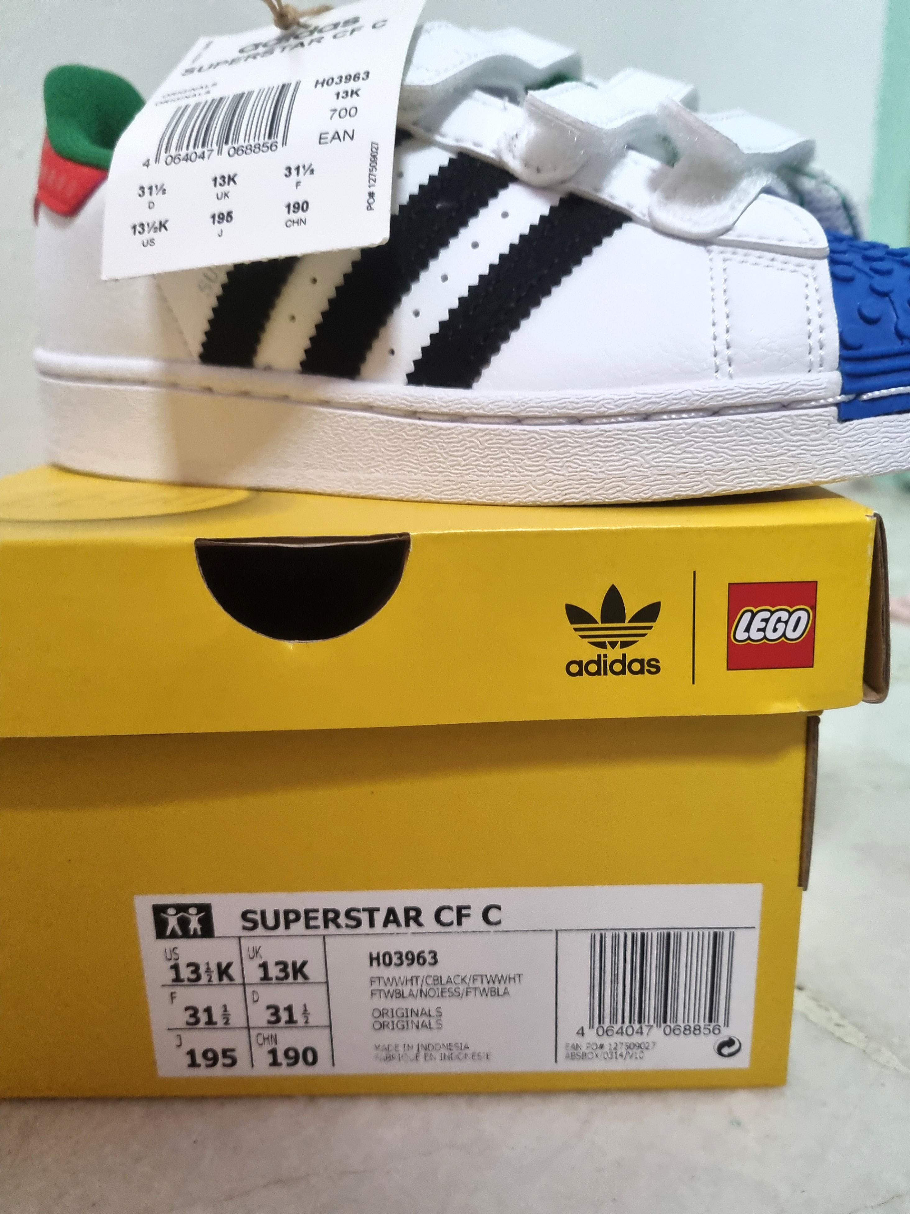 Adidas Lego Shoes, Babies \u0026 Kids, Babies \u0026 Kids Fashion on Carousell