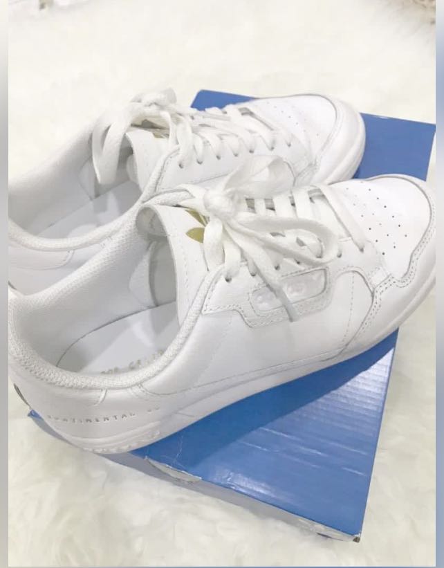 Adidas Originals Continental 80 White Women s Fashion Footwear Sneakers on Carousell
