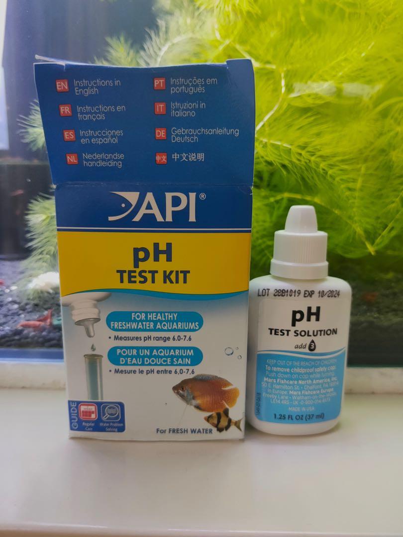 Ph Test Api API pH Test Kit, Pet Supplies, Homes & Other Pet Accessories on Carousell