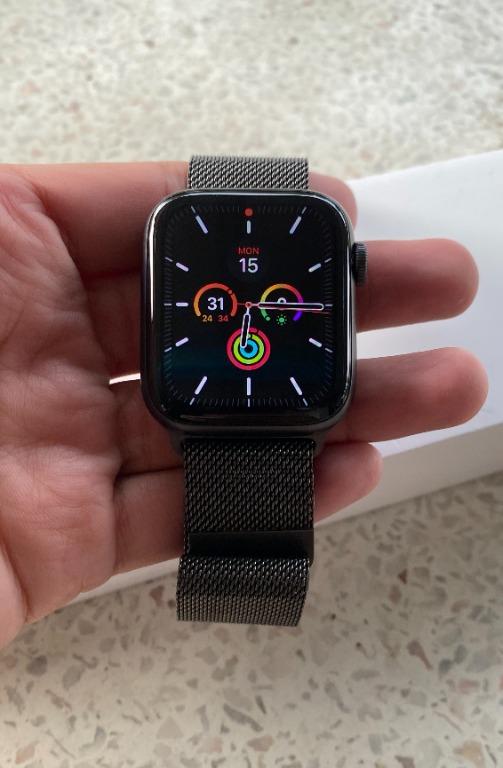 Apple watch milanese deals loop aluminum