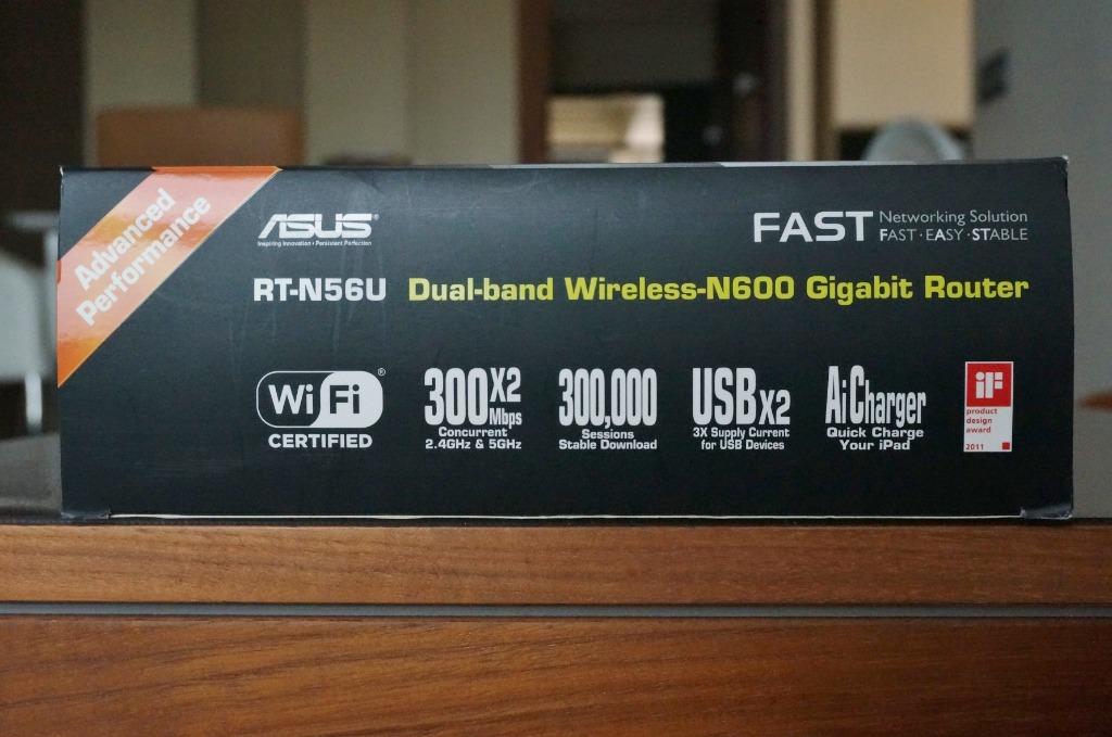 ASUS RT-N56 Gigabit Router Dual Band, Computers & Tech, Parts ...