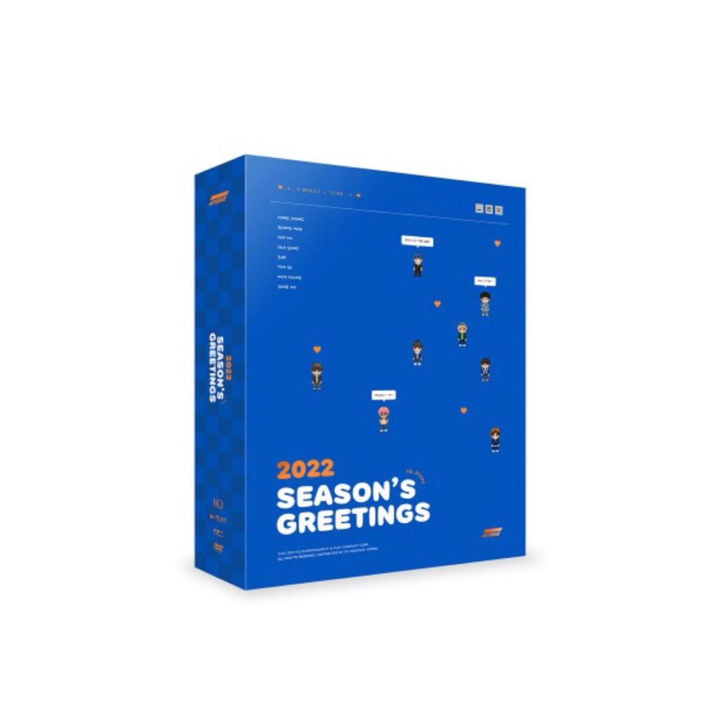 Bcc Calendar Spring 2022 Ateez 2022 Season's Greetings, Hobbies & Toys, Memorabilia & Collectibles,  K-Wave On Carousell