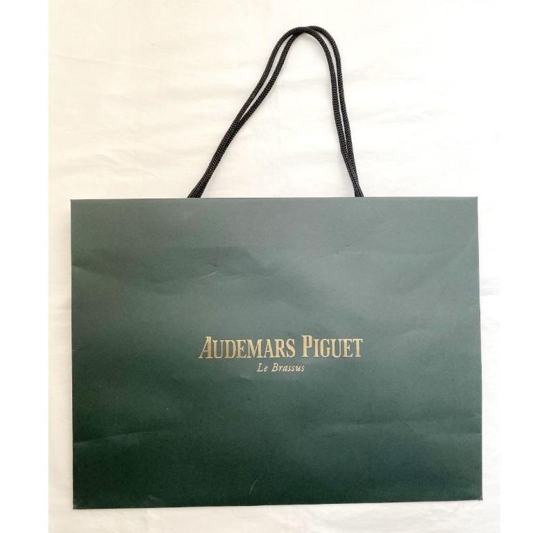 Audemars Piguet AP 愛彼錶紙袋paper bag, 男裝, 袋, 腰袋、手提袋