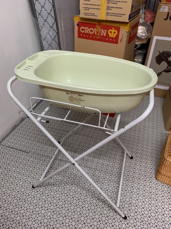 Babylove Baby Bath Tub Stand (w FREE Bath Tub!), Babies & Kids, Bathing