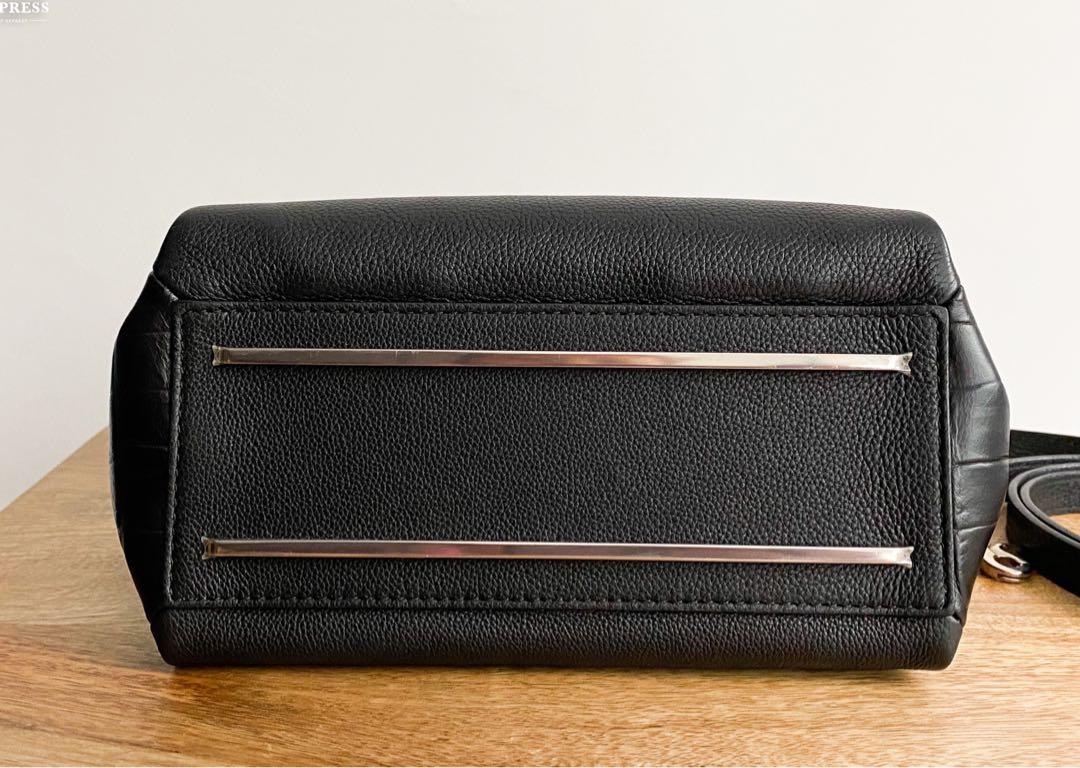 Balenciaga Mini Soft Le Dix Cartable Leather Crossbody Bag (SHG
