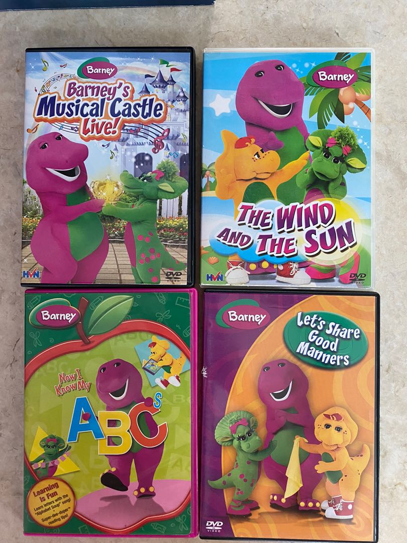 Barney DVD, Hobbies & Toys, Music & Media, CDs & DVDs on Carousell