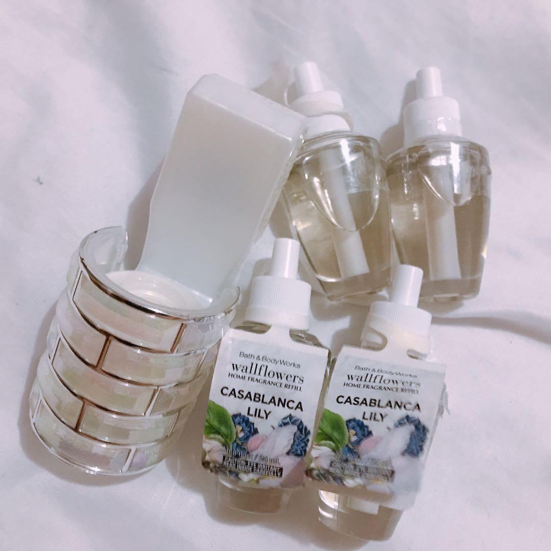 ????SALE Bath and Body Works Wallflowers with Plug 110 voltage, Furniture &  Home Living, Home Fragrance on Carousell