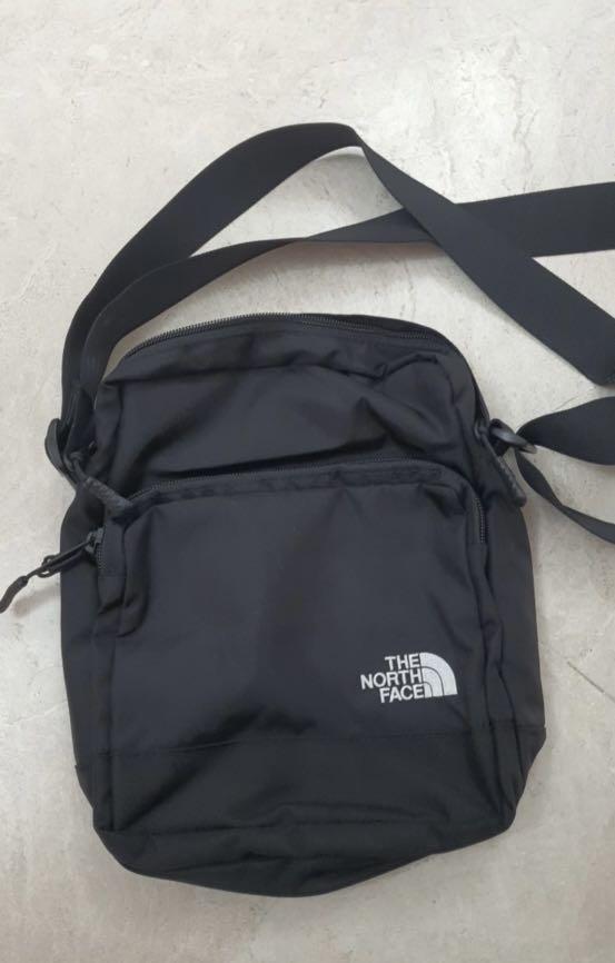 BNIB Brand New in Bag Authentic The North Face Woodleaf Black Shoulder Chest Sling Bag Men s Fashion Bags Sling Bags on Carousell