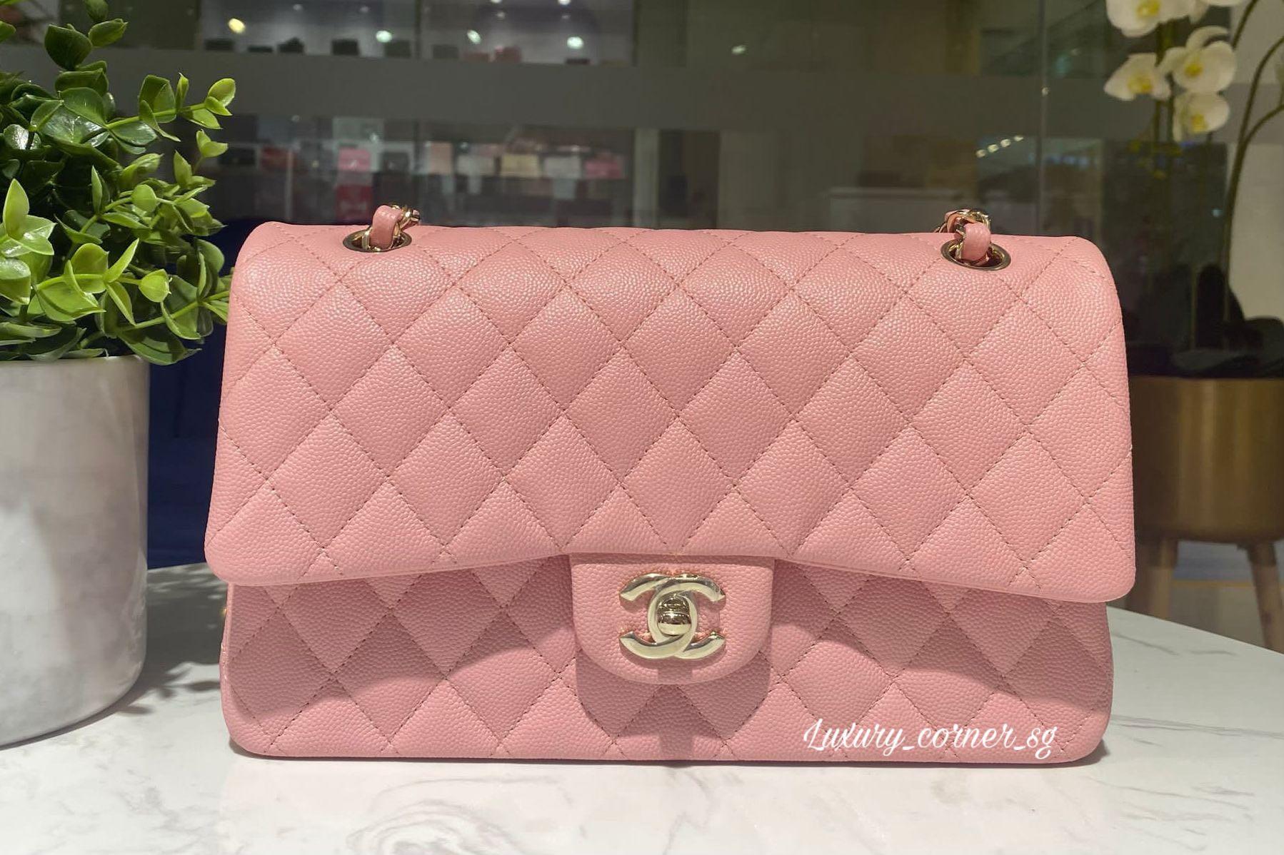 ❌SOLD-another set coming❌BNIB CHANEL CLASSIC 22C PINK CAVIAR