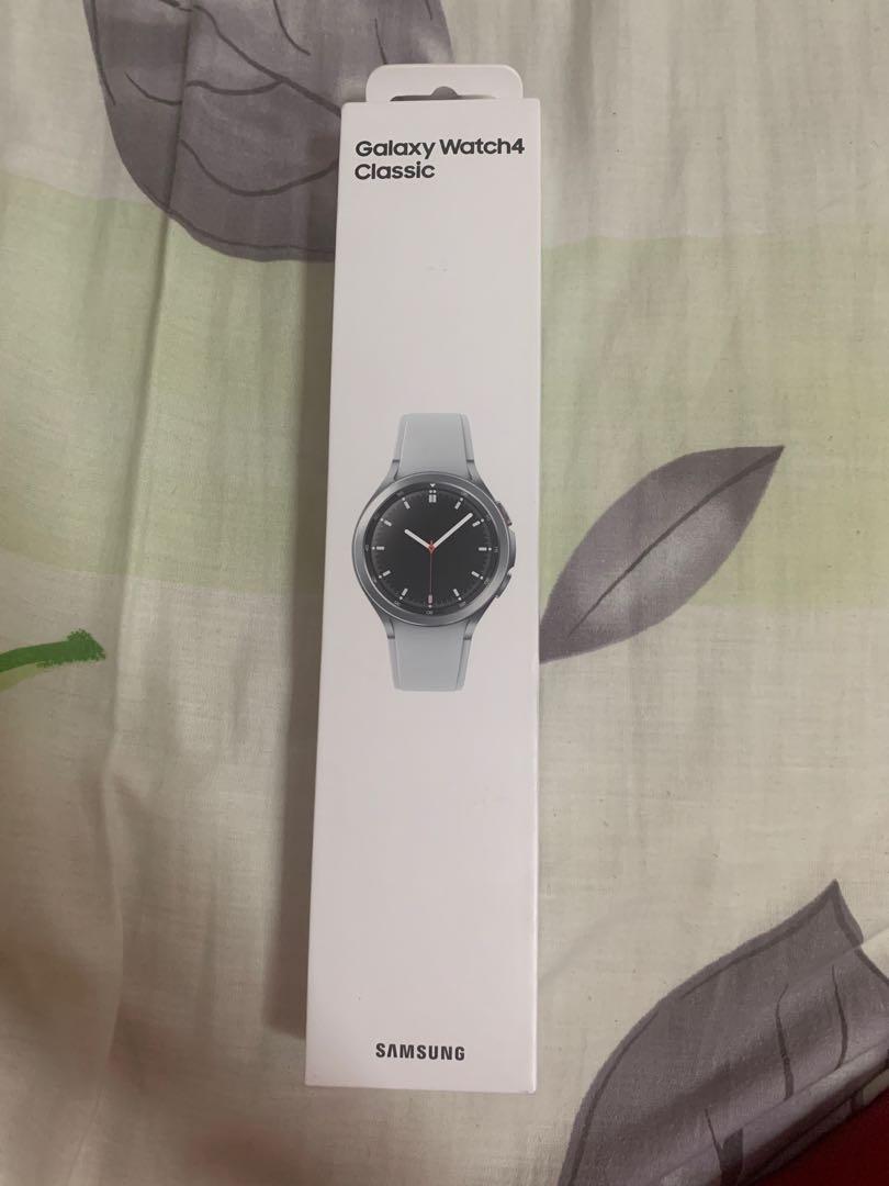 Brand new sealed Samsung Galaxy watch 4 watch4 classic silver Bluetooth 46MM