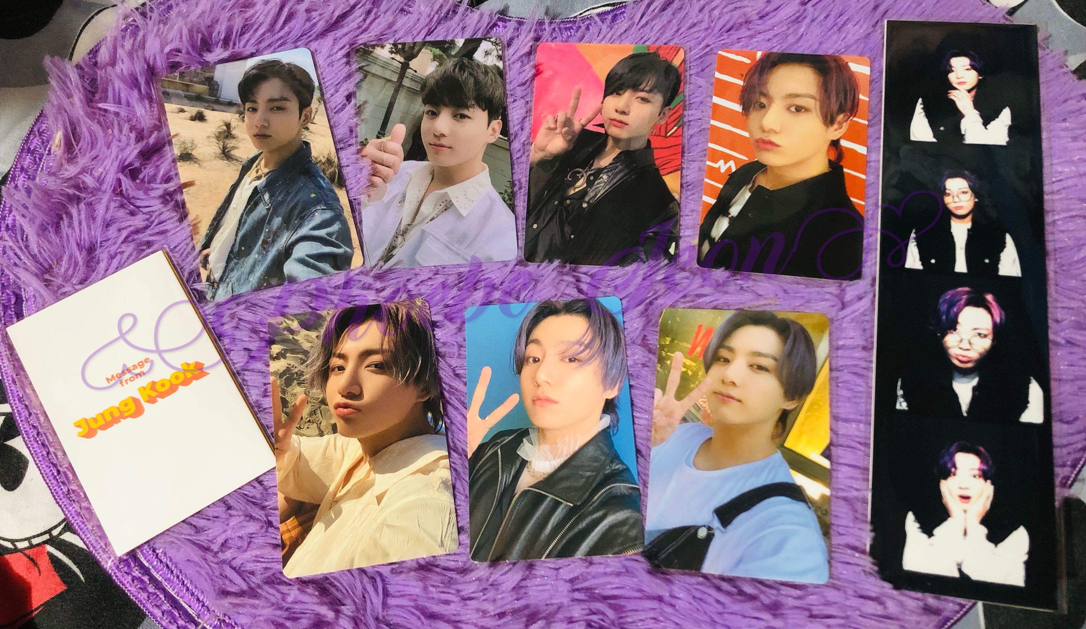 BTS Butter Jungkook Photocards, Hobbies & Toys, Memorabilia