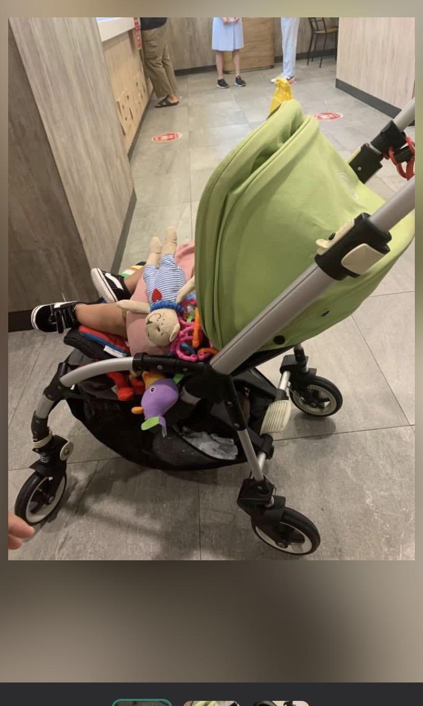 Bugaboo bee plus (Category: Strollers) located in Singapore. Submitted by freeacid (Listing ID 1125769464, Image 1). Description: Well used. Still have many lives Condition 6/10 Small stain on canopy (sec pic) doesn’t affect stroller Some wear and tear You get what u paid for able to view first Want to clear ASAP too many stroller at home Collection at bedok north st 2.
