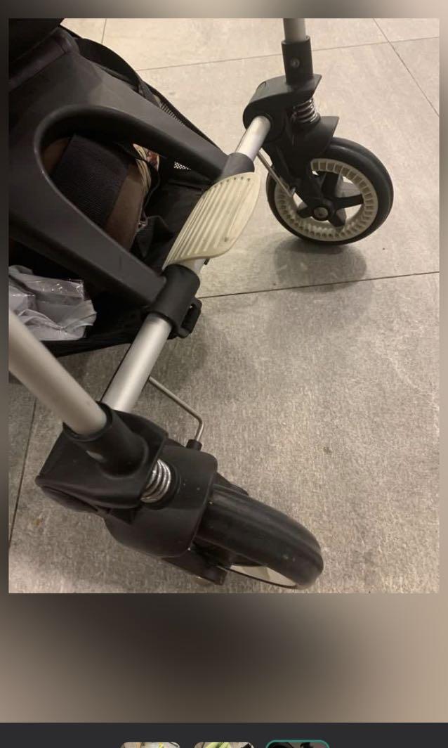 Bugaboo bee plus (Category: Strollers) located in Singapore. Submitted by freeacid (Listing ID 1125769464, Image 3). Description: Well used. Still have many lives Condition 6/10 Small stain on canopy (sec pic) doesn’t affect stroller Some wear and tear You get what u paid for able to view first Want to clear ASAP too many stroller at home Collection at bedok north st 2.