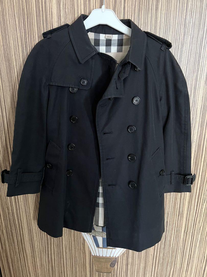 Burberry trench coat kids grey hot sale
