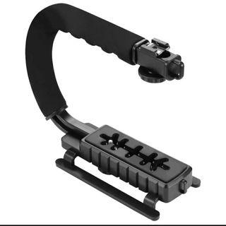 camera Handle U Grip Video Gear Phone Steadicam Stabilizer Rig for Youtube Vlogging streaming Recording for Nikon Canon