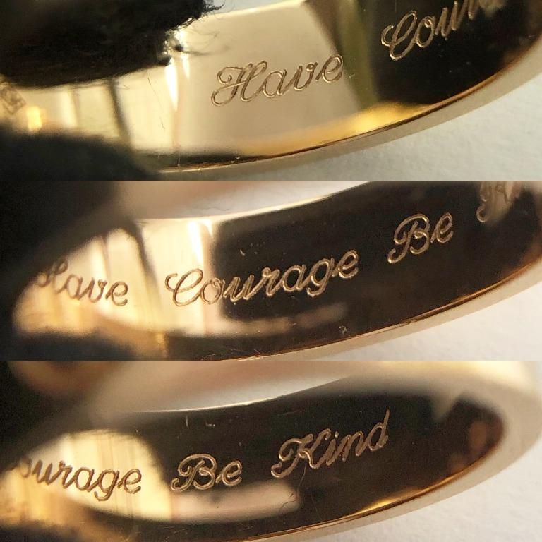 Cartier ring engraving cheap