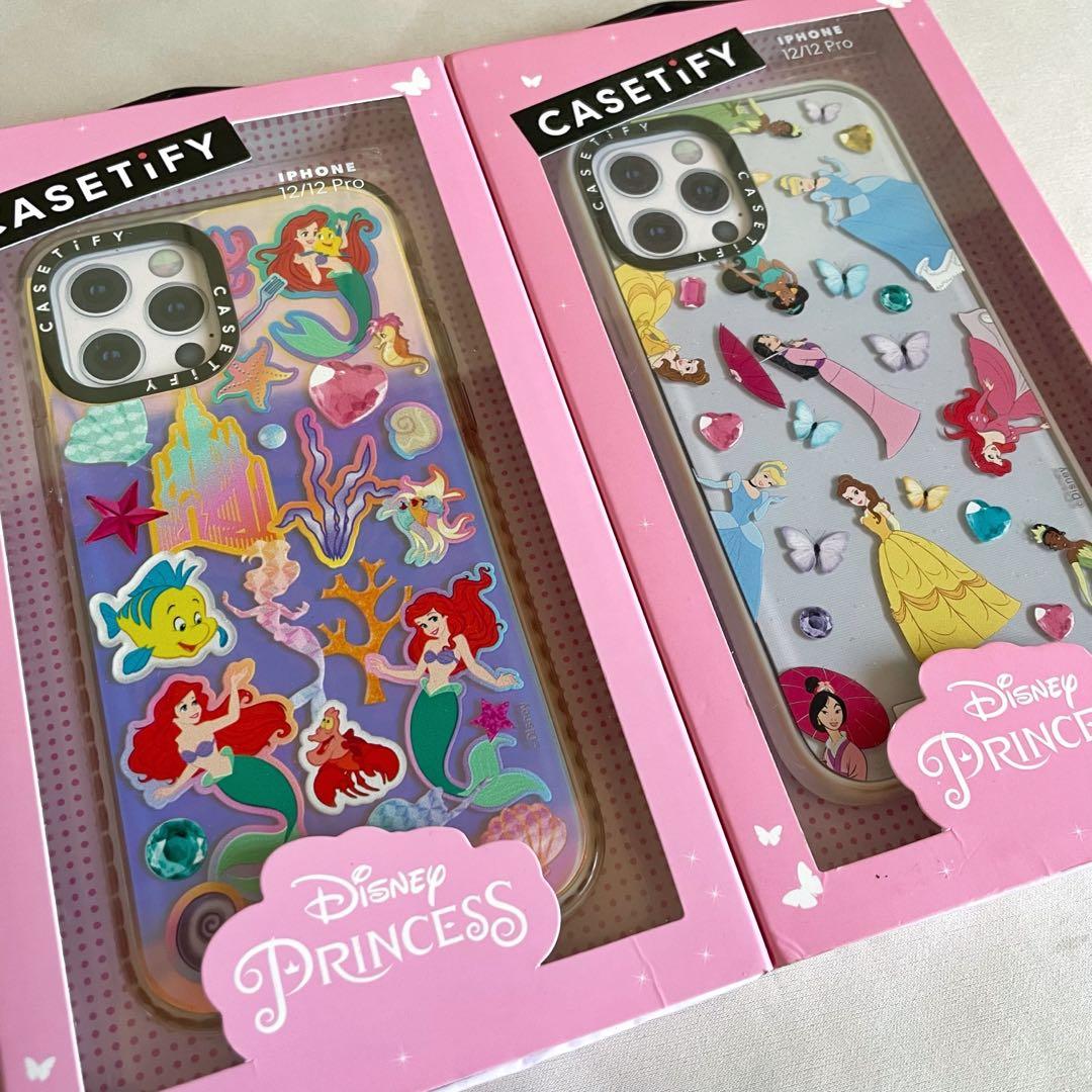 CASETIFY Disney Princess bundle for iphone 12/12pro, Mobile Phones