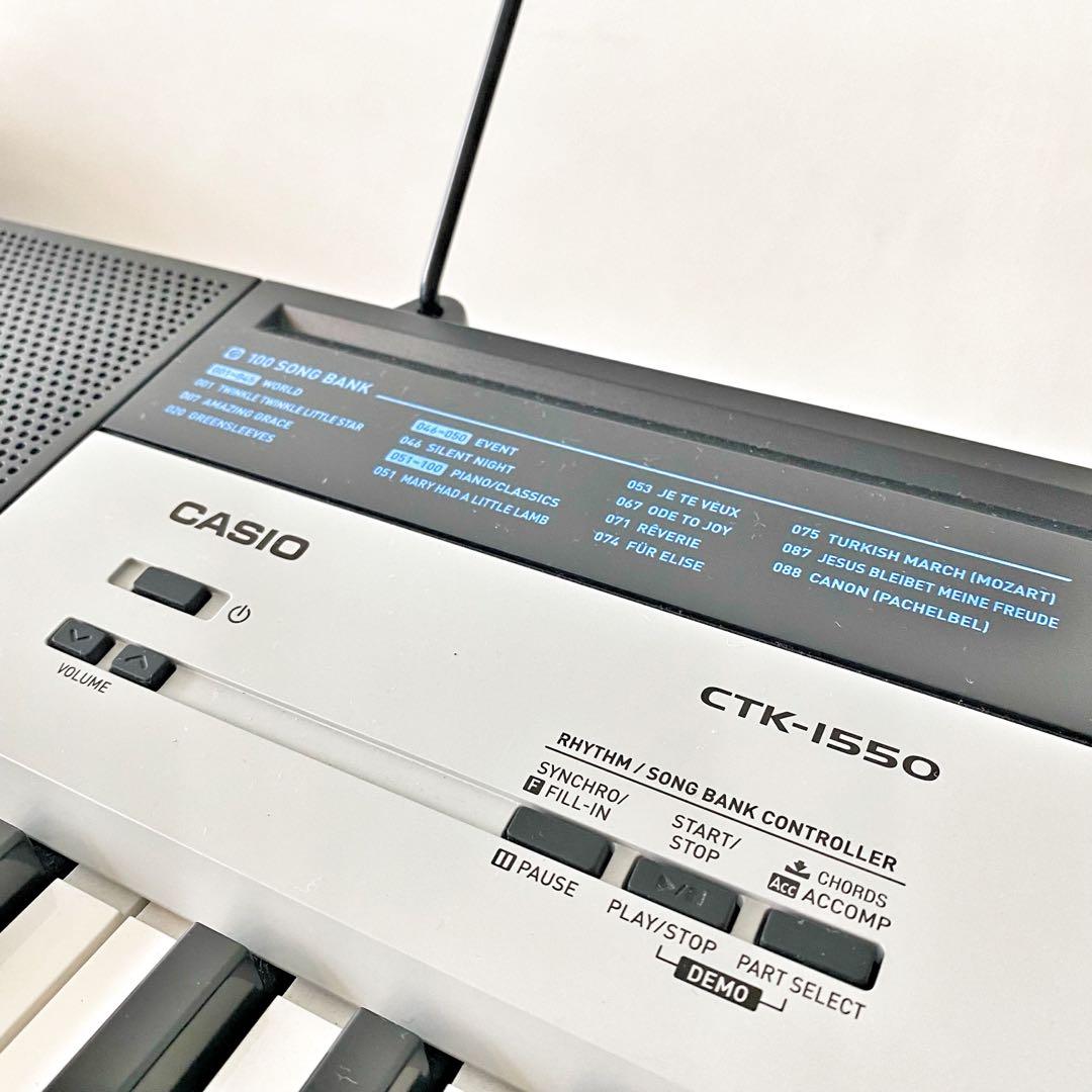 Casio Keyboard CTK 1550 61 Keys