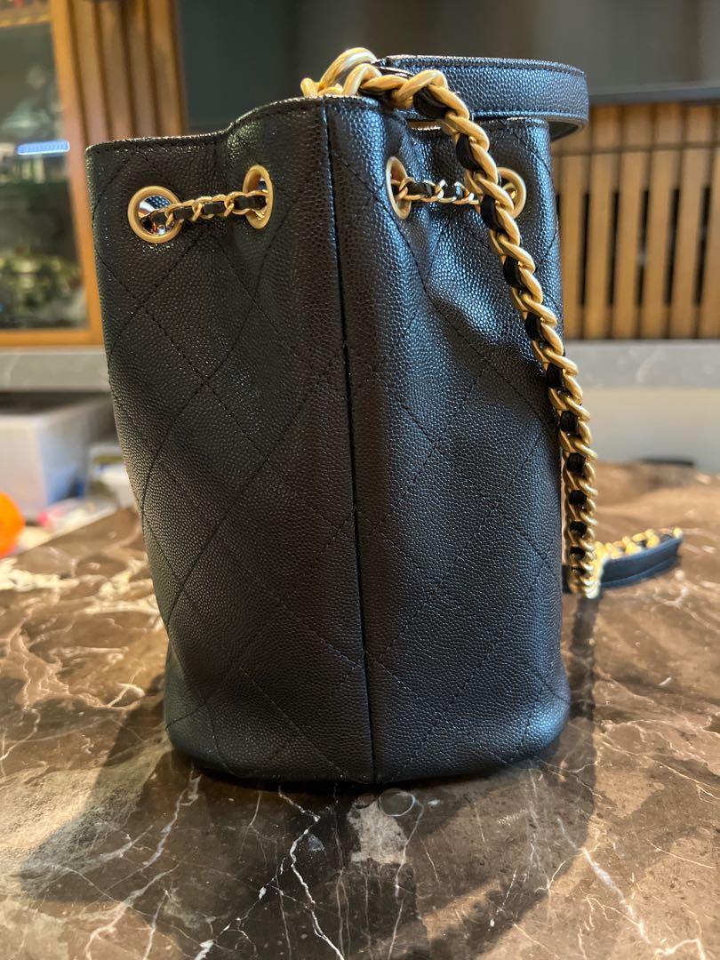 Chanel 2021 Drawstring Bucket Bag