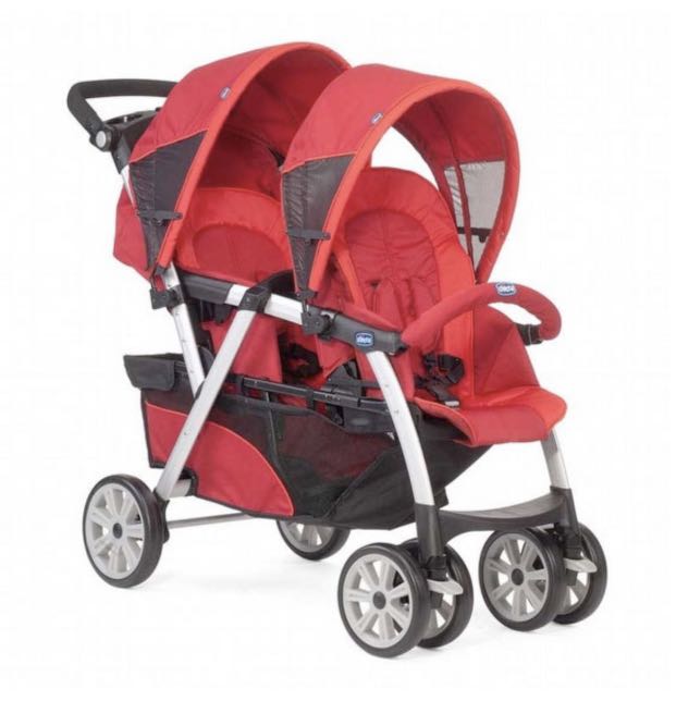 Chicco poussette double together nature deals