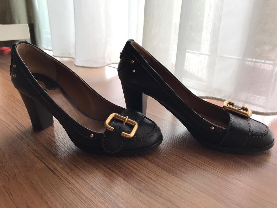 Chloe Peep Toe Court Shoe with stiletto heels. Up to UK 13 - Sexy Shooz